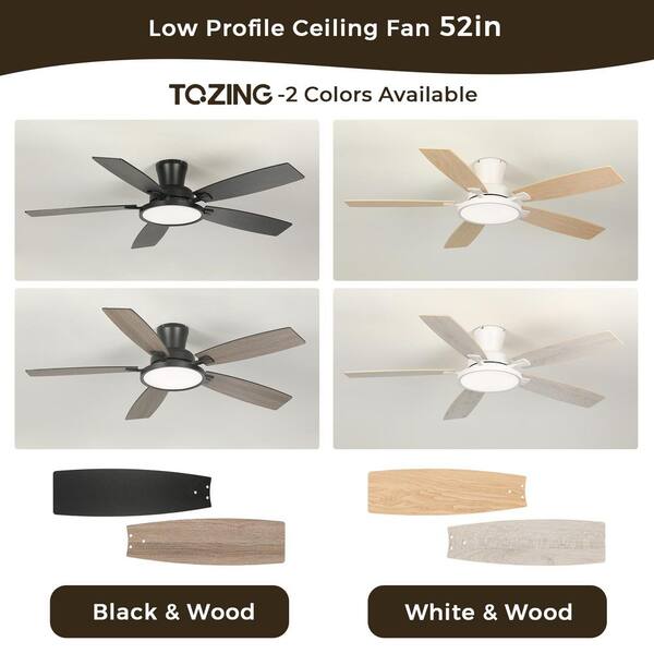 ♡ FANTASTICS UHP9471 Tuscan Indoor Ceiling Fan, 17-3/8''H x 52