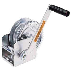 DL-Series Horizontal Pulling Winch with Ratchet DL1602A - 9.5 in. Handle, 1600 lb.