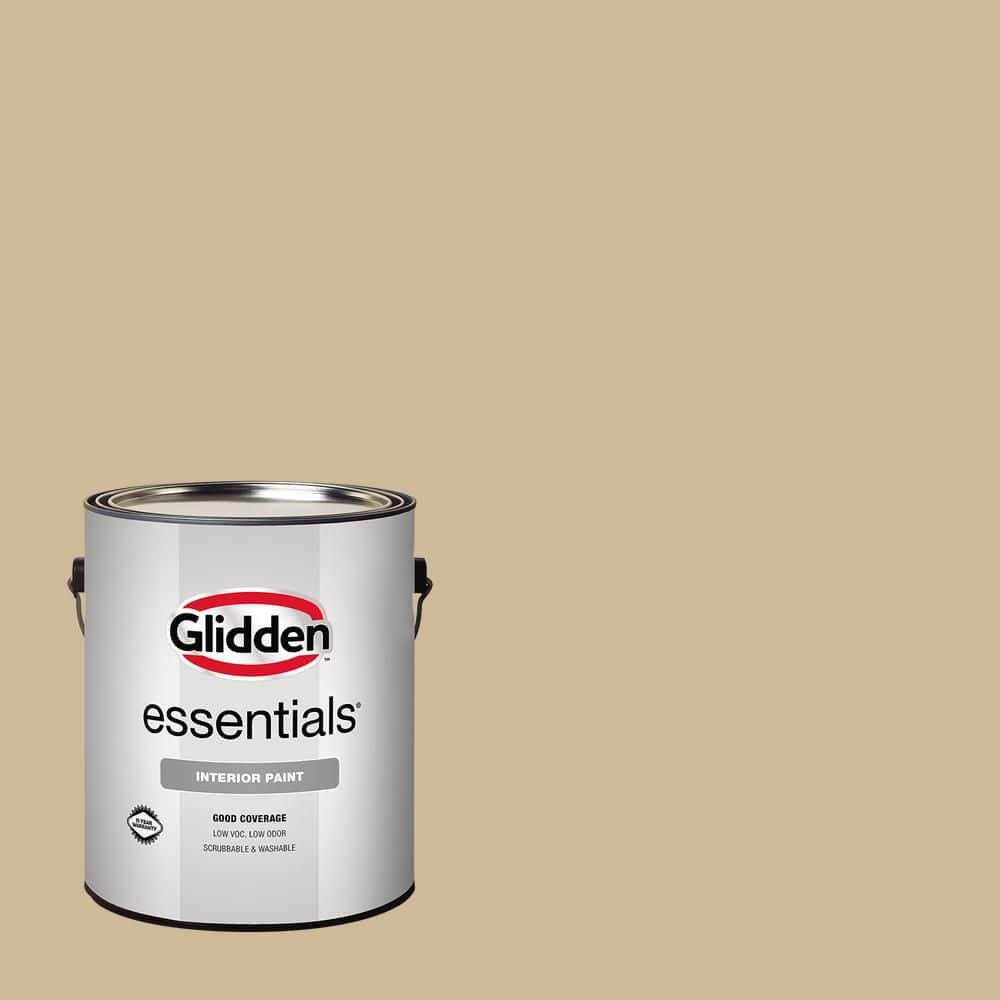 Glidden Essentials 1 gal. PPG1098-4 Spiced Vinegar Flat Interior