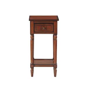 French Country Mahogany Khloe Accent Table