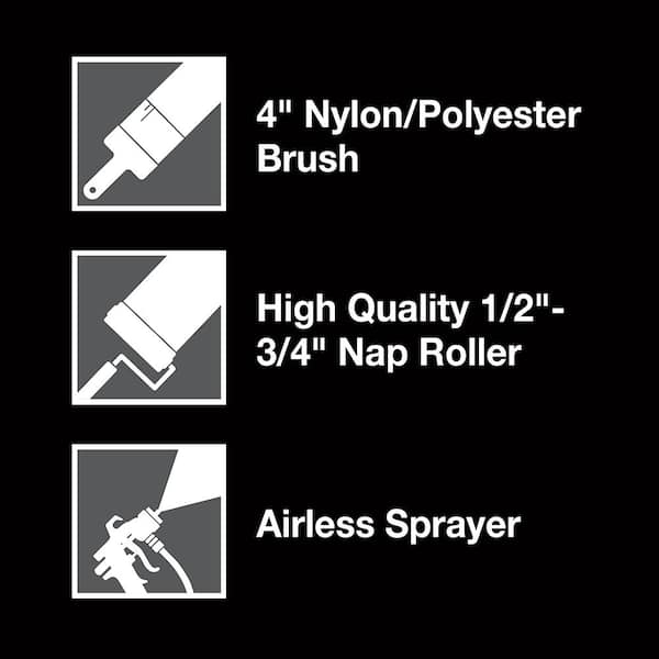 BEHR PREMIUM - 1 gal. White Flat Interior/Exterior Dry Plus Basement & Masonry Waterproofer