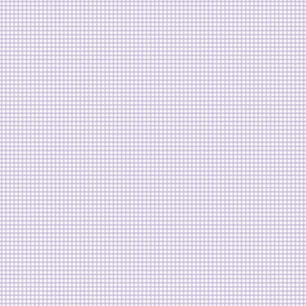 Unbranded Miniatures 2 Lilac Gingham Check Design Matte Finish Non-Pasted Vinyl on Non-Woven Wallpaper Roll