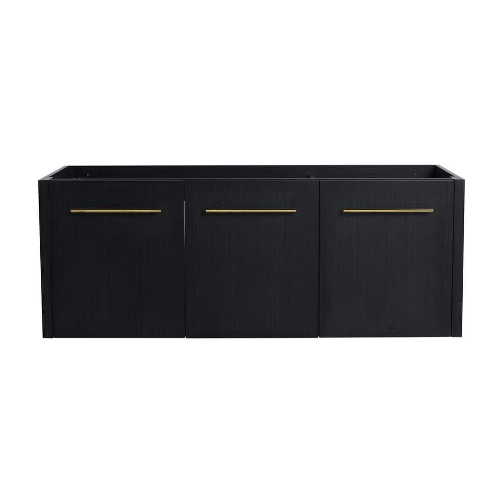 47 in. Bath Vanity Cabinet without Top in Black Chestnut Unassembled price history on PriceWatchPro