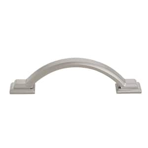 3 in. (76.2 mm) Center-to-Center Graphite Arched Square Bar Pull (10-Pack )