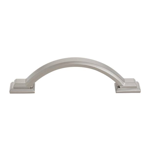 GLIDERITE 3 in. (76.2 mm) Center-to-Center Graphite Arched Square Bar Pull (10-Pack )
