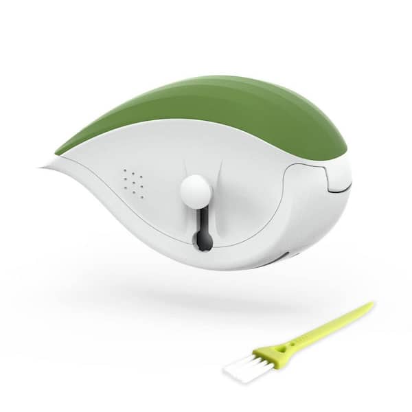 3-in-1 Herb Chopper Mincer Roller Cutter Slicer, Leaf Stripper, Scraper, 4 Sharp Stainless Steel Blades