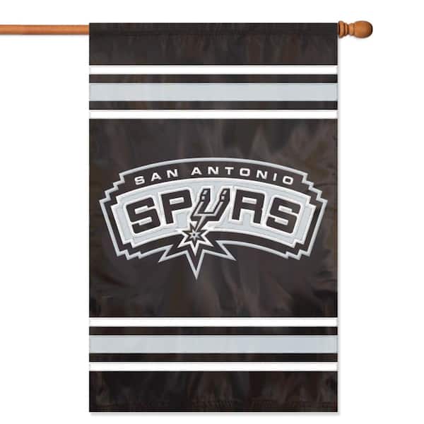 San Antonio Spurs Applique Banner Flag