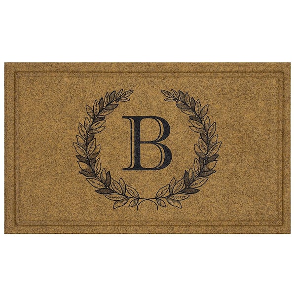 Style Selections 2-ft x 3-ft Natural Rectangular Indoor or Outdoor Door Mat  in the Mats department at