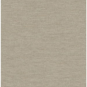 Texture Effect Beige and Brown Paper Non - Pasted Strippable Wallpaper Roll Cover 56.05 sq. ft.