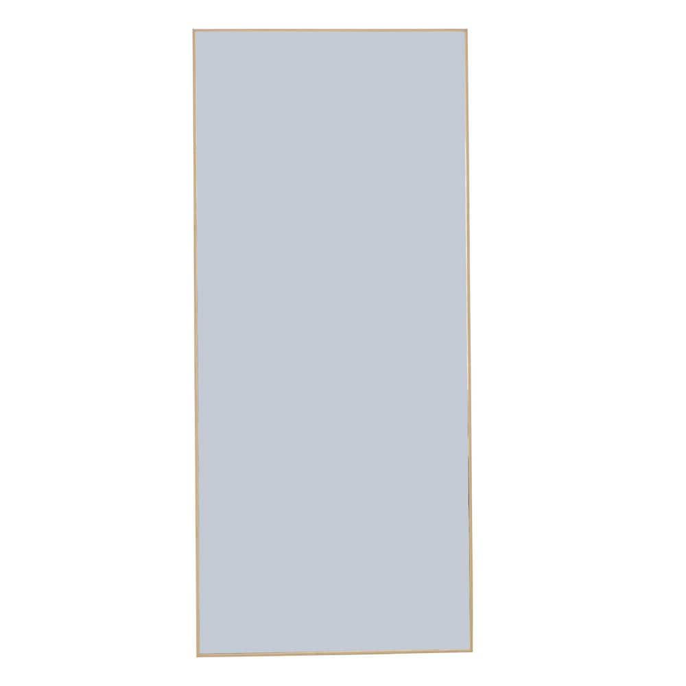 Sleek and Modern Fourth Generation Yellow 31.4 in. W x 71 in. H Rectangle S