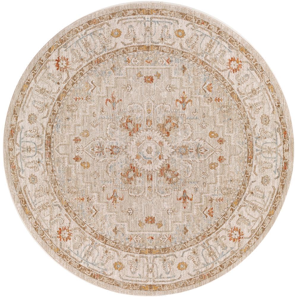 Shuri Sage 7 ft. Round Indoor Area Rug price history on PriceWatchPro