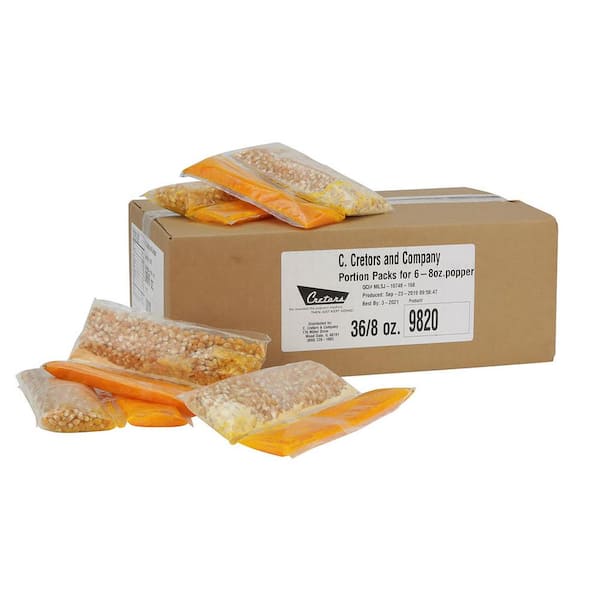 Portion Paks 6 oz. Corn-Oil-Salt Popcorn 36/case