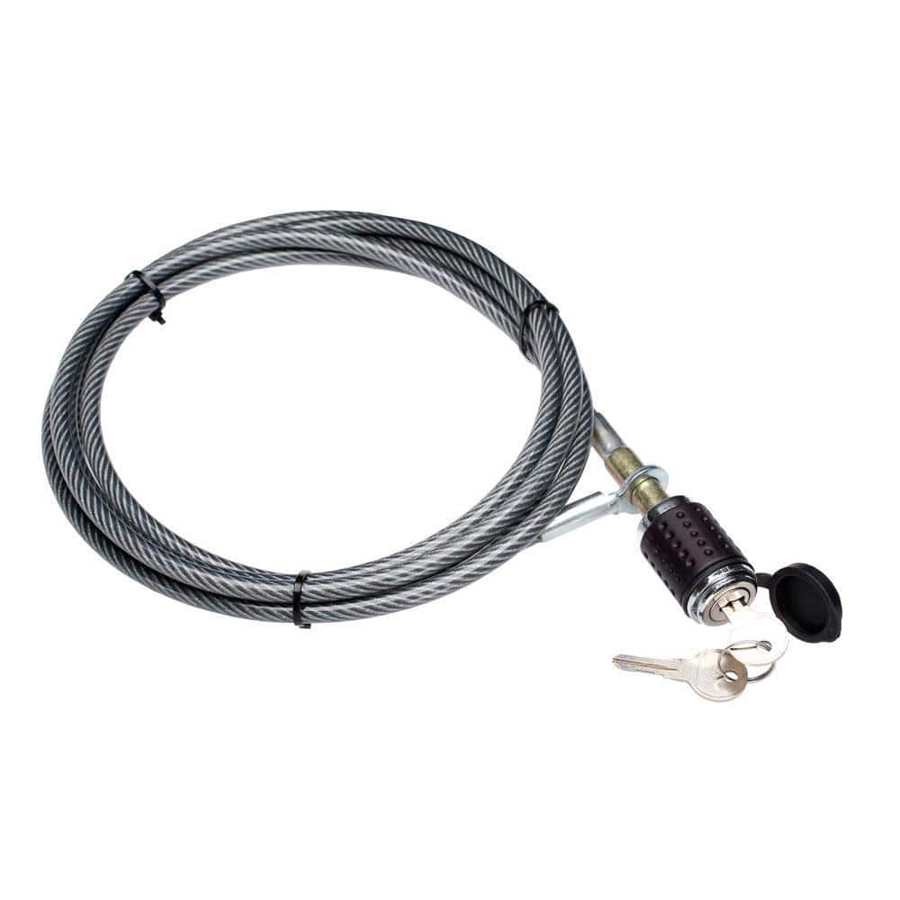 Cable Lock On Racks Advantage SportsRack 10 ft. Cable Lock 6003 - The Home Depot