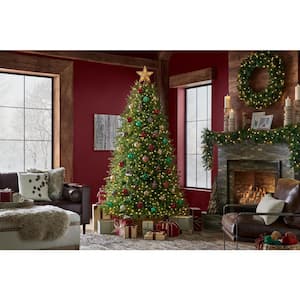 7.5 ft. Pre-Lit LED Jackson Noble Artificial Christmas Tree