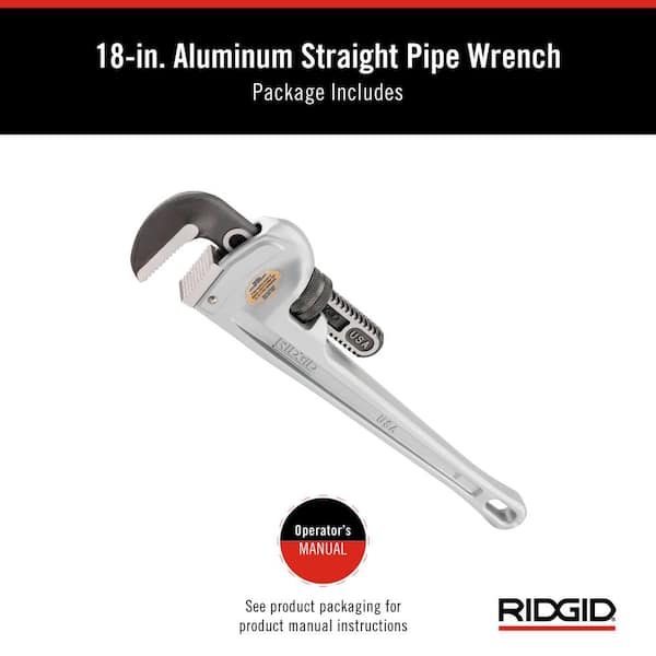 RIDGID Pipe Wrench – a Tool You Can Count on