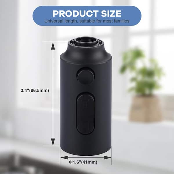 IVIGA 3-Function Pull Down Kitchen Faucet Spray Head Nozzle
