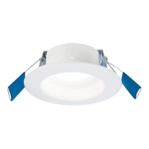 RL 4 in. Canless Recessed LED Downlight, 600/900lm, 5CCT, D2W, 120V, DM