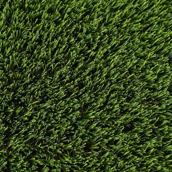 TURF DISTRIBUTORS Eco 108 Pine + Bamboo Green 15 ft. Wide x Cut to Length Green Artificial Grass Carpet