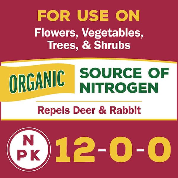3 lbs. Organic All-Purpose Organic Blood Meal 12-0-0 Dry Plant Food