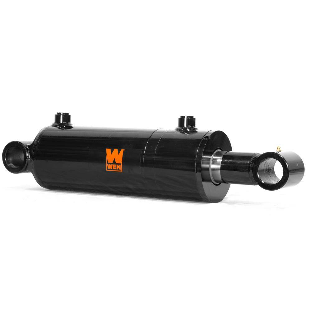 WEN Cross Tube Hydraulic Cylinder with 4 in. Bore and 8 in. Stroke