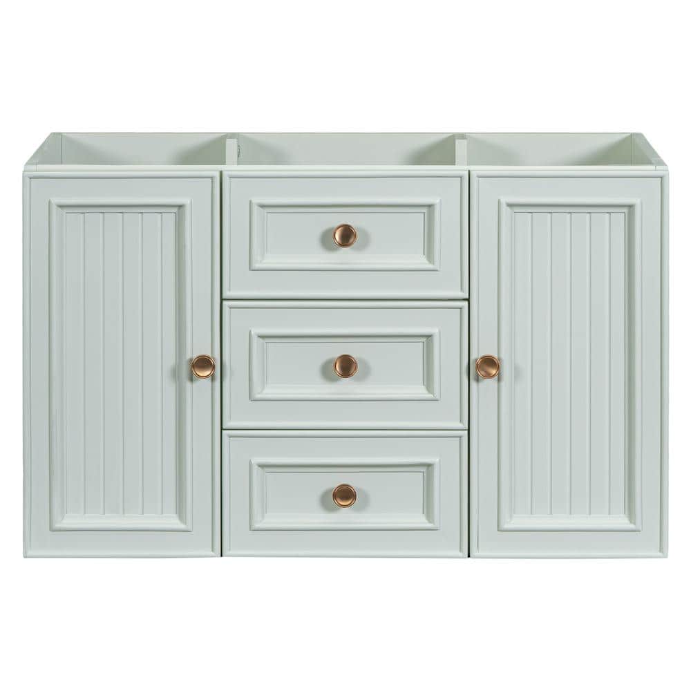 30 in. W x 18 in. D x 18 in. H Bath Vanity Cabinet without Top in Green