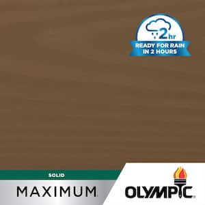 Maximum 1 gal.SC-1077 Smoky Suede Solid Color Exterior Stain and Sealer in One