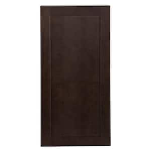 Edson Shaker Assembled 18x36x12.5 in. Wall Cabinet in Dusk