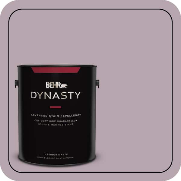 BEHR DYNASTY 1 gal. #690F-4 Midsummer Dream Matte Interior Stain-Blocking Paint & Primer