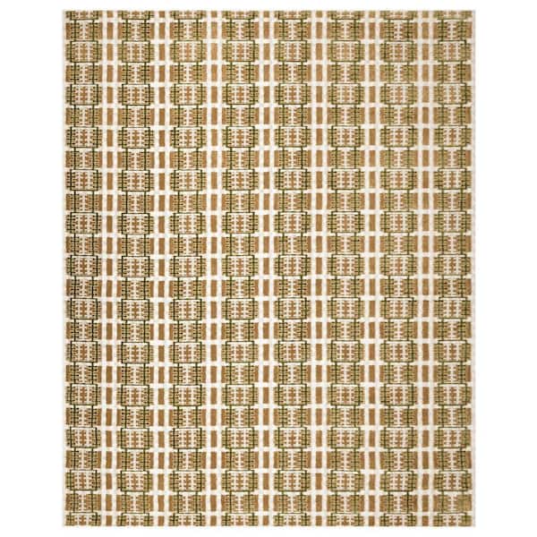 Nordic Multicolor 8 ft. x 10 ft. All-over design Contemporary Area Rug