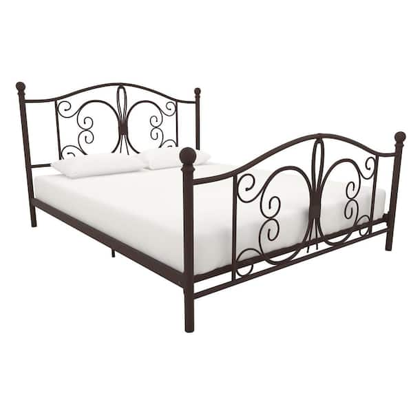 DHP Betty Bronze Metal Queen Bed DE74143 - The Home Depot