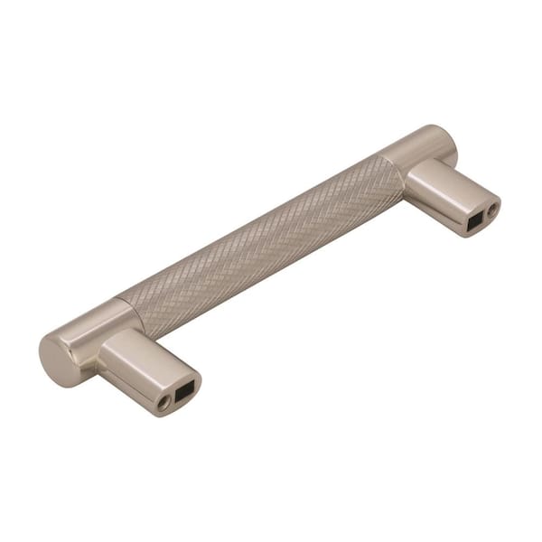 10-Pack Esquire 5 1/16 in.  128 mm  Polished Nickel/Stainless Steel Drawer Pulls