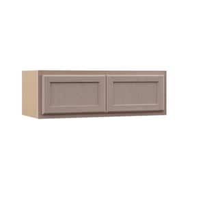 Hampton Assembled 36x12x12 in. Wall Kitchen Cabinet in Unfinished Beech