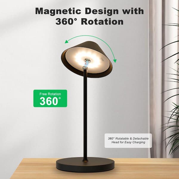 Netin 58 in. Black Smart RGB Integrated LED Dimmable Waterproof