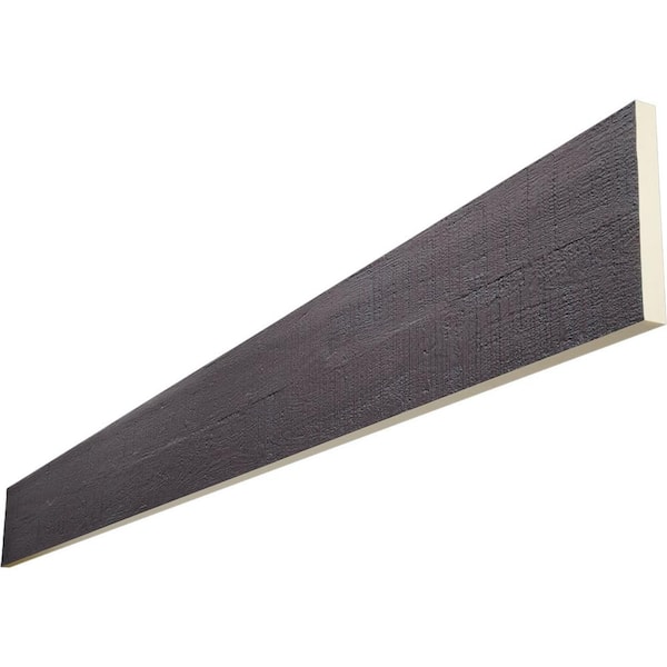 Endurathane 1 in. H x 10 in. W x 8 ft. L Rough Cedar Sangria Faux Wood Beam Plank