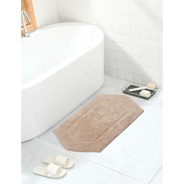 Better Homes & Gardens Ultra Soft Polyester Bath Rug, 20 inch x 34 inch, Grey Heather