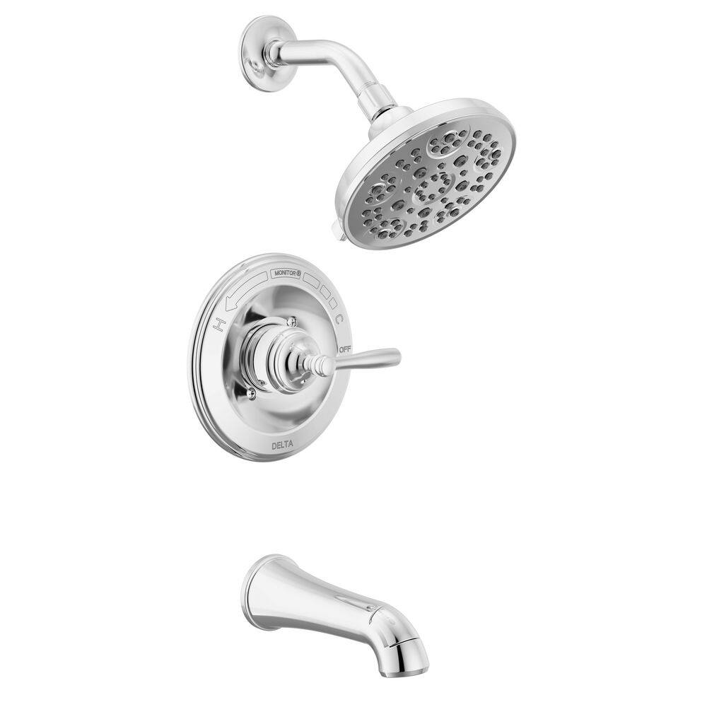 Roe 1-Handle Tub and Shower Trim in Chrome (Valve Not Included) price history on PriceWatchPro