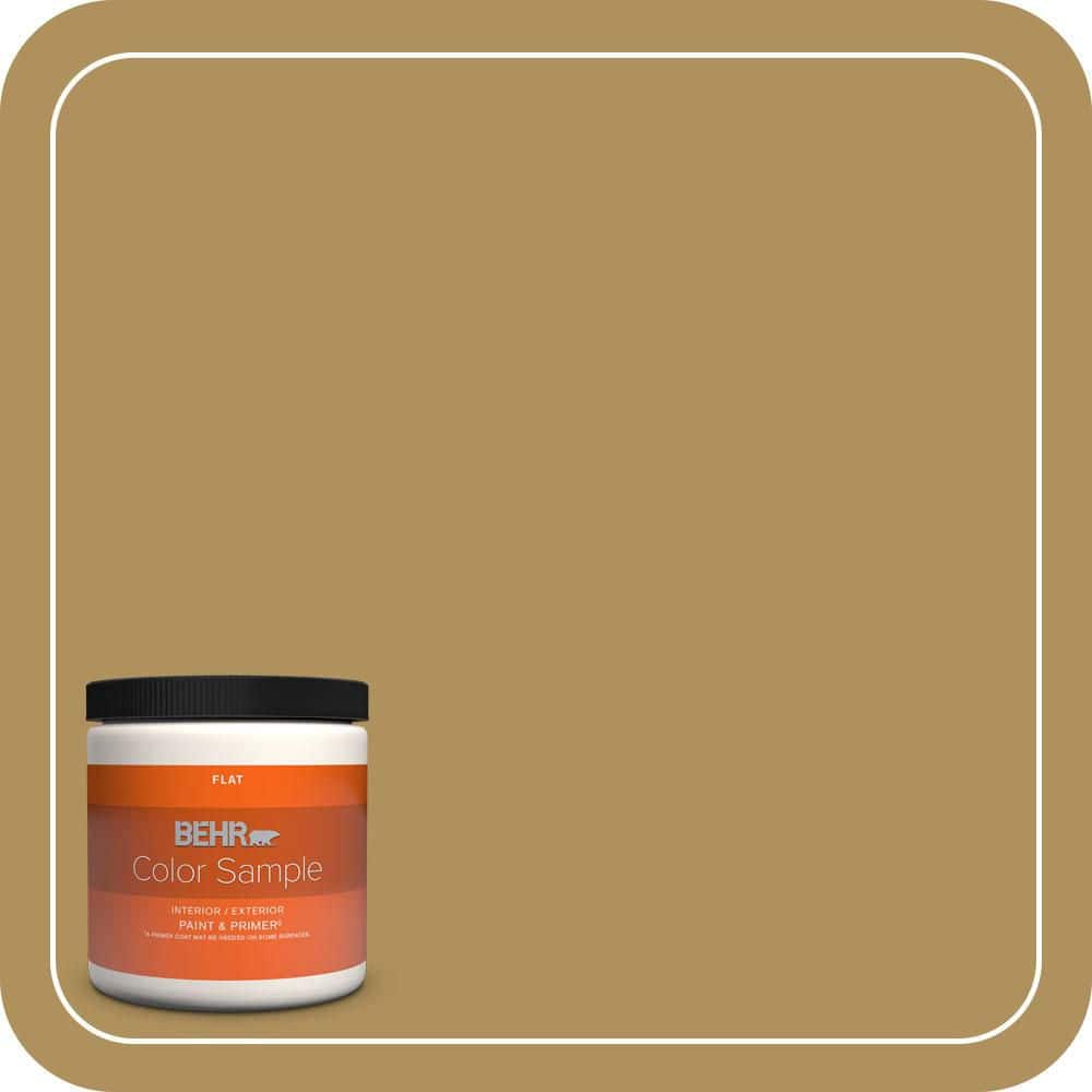 8 oz. #S310-5 Brazilian Citrine Flat Interior/Exterior Paint & Primer Color Sample price history on PriceWatchPro