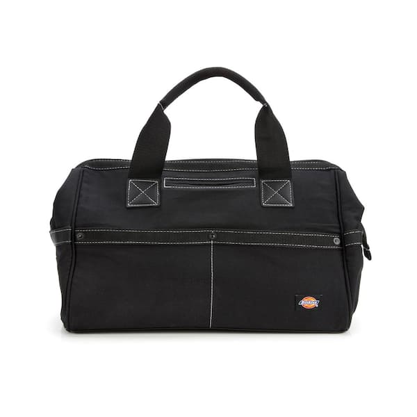 Dickies 16 in. Soft Sided Construction Work Tool Bag in Black