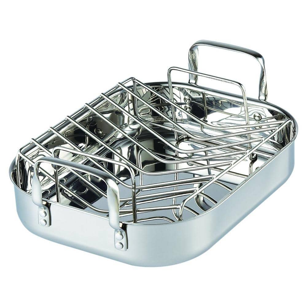 Cooks Standard 10 Qt. Stainless Steel Roasting Pan 02448 - The