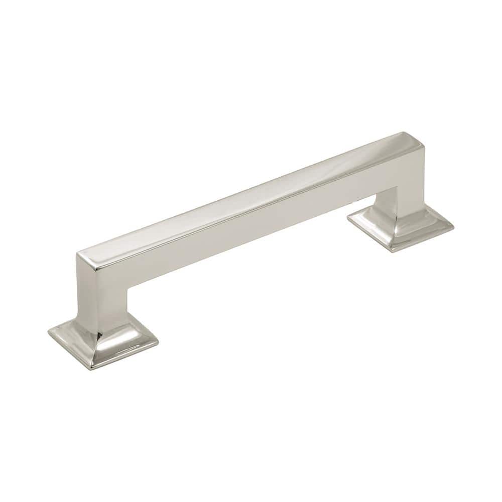 Studio Collection Pull 5-1/16 in. (128mm) Center to Center Polished Nickel Bar Cabinet Pull (10-Pack) price history on PriceWatchPro