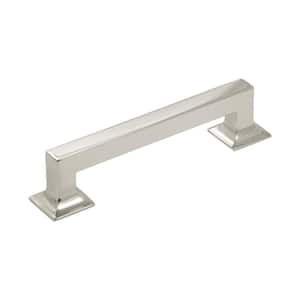 Studio Collection 5-1/16 in. (128 mm) Center-to-Center Polished Nickel Finish Cabinet Pull (10-Pack)