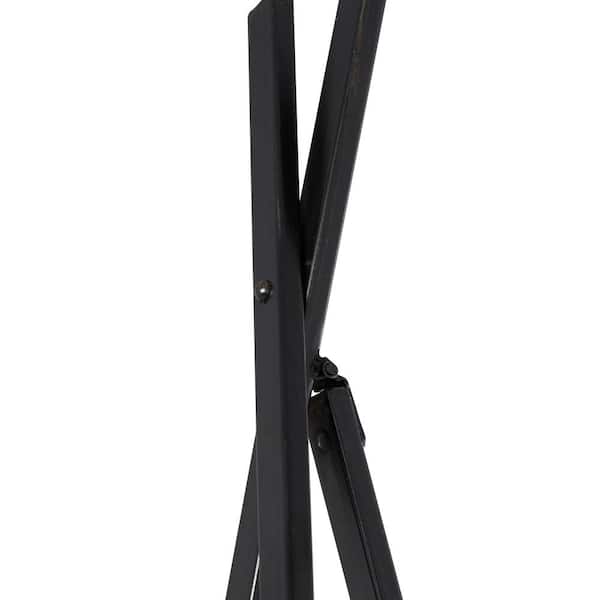 Litton Lane Black Metal Tall Adjustable Minimalistic Easel
