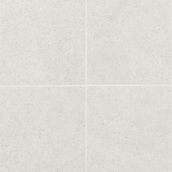 Ivy Hill Tile Elizabeth Sutton Cameo Terrazzo Grigio 7.87 in. x 0.37 in. Matte Porcelain Floor and Wall Tile Sample