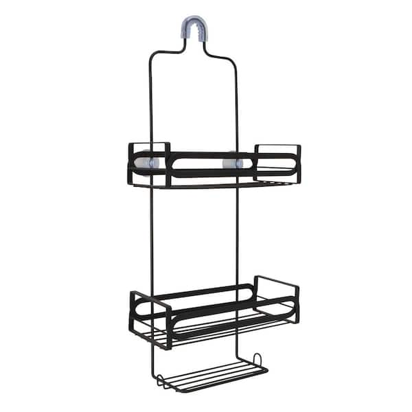 m MODA at home enterprises ltd. Granton 23.6 in. x 10.6 in. Shower Caddy in Black