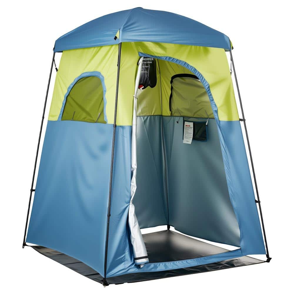 1-Room 66 in. Camping Shower Tent with Shower Bag, 150D Oxford Changing Room for Camping and Fishing price history on PriceWatchPro