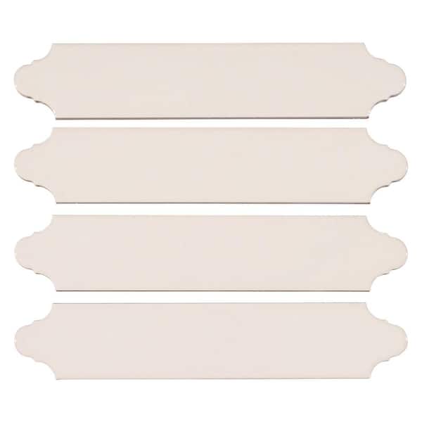 ANDOVA Concerto-Brassini Larinet 2 in. x 9 in. Glossy Ceramic Lantern Wall Tile (8.63 sq. ft./Case)