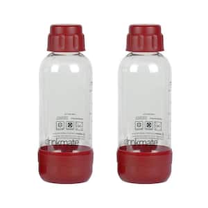 0.5 L Red Carbonating Water Machine Bottles