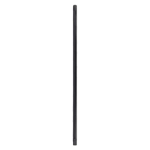 1 in. x 6 ft. Black Steel Sch. 40 Cut Pipe