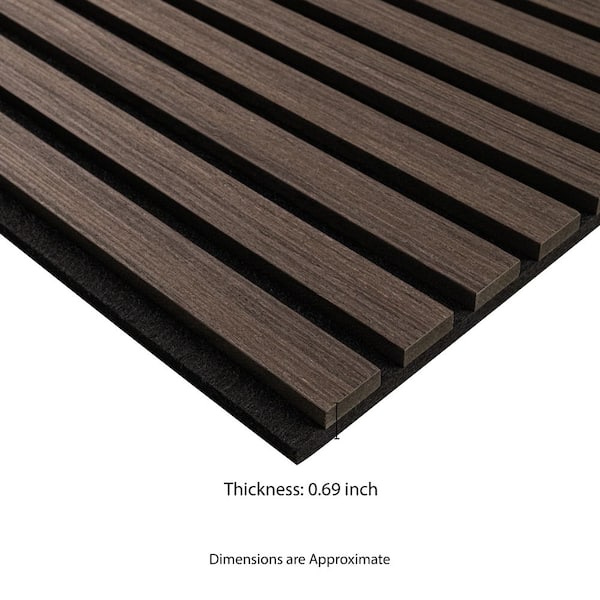 MSI Harmony Espresso 0.80 in. x 24 in. x 48 in. Brown Wood Sound