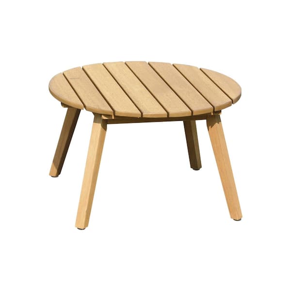 outdoor timber side table